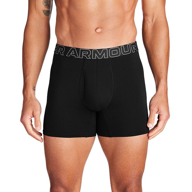 Performance 6in Boxershorts 3-pakk Svart