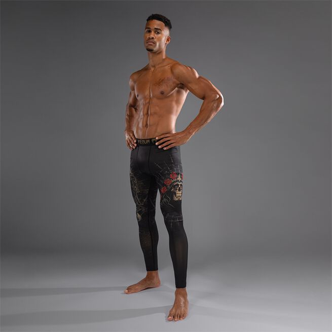 Santa Muerte 5.0 Tights Svart Gull