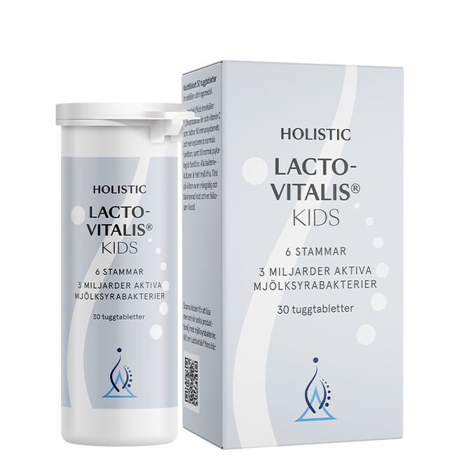 LactoVitalis Kids 30 tyggetabletter Holistic
