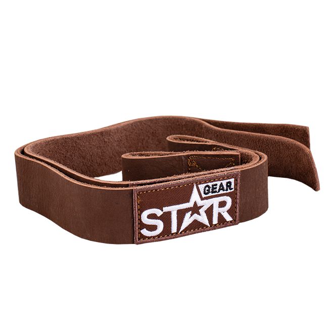 Star Gear Lifting Straps Lær