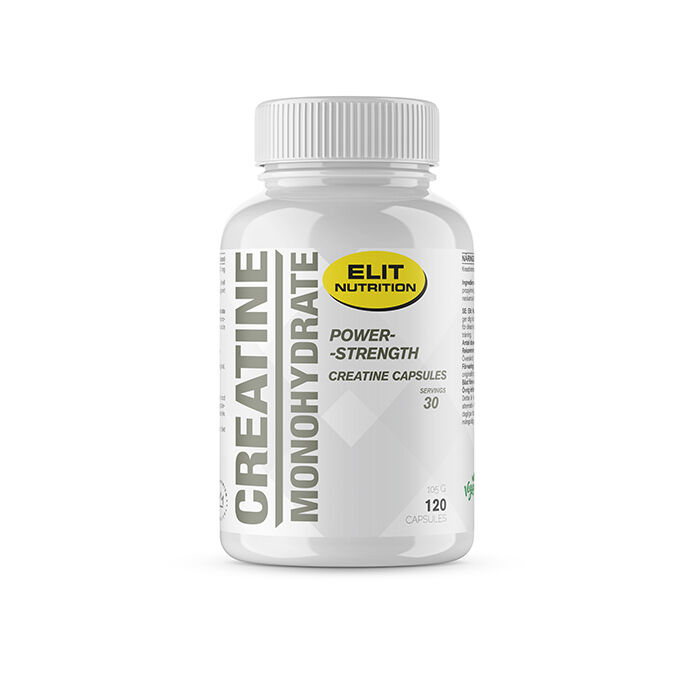 ELIT 100% Creatine Monohydrate 120 kapsler
