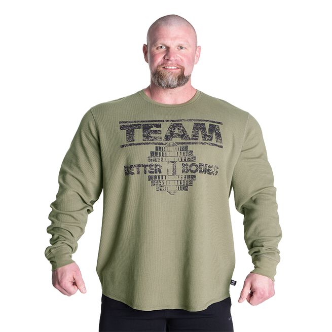 hermal Team Sweater, Washed Green