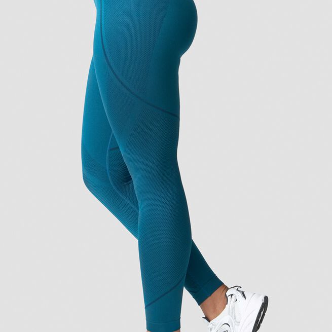 Endurance Seamless Tights Blå