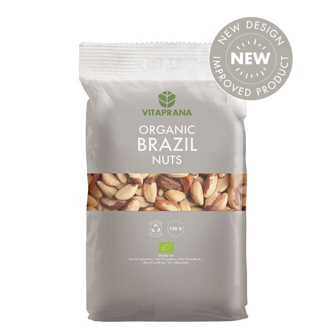 Vitaprana Organic Brazil Nuts, 750g 