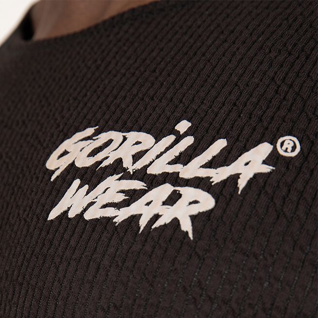 Gorilla Wear Augustine Old School Work Out Top, Black