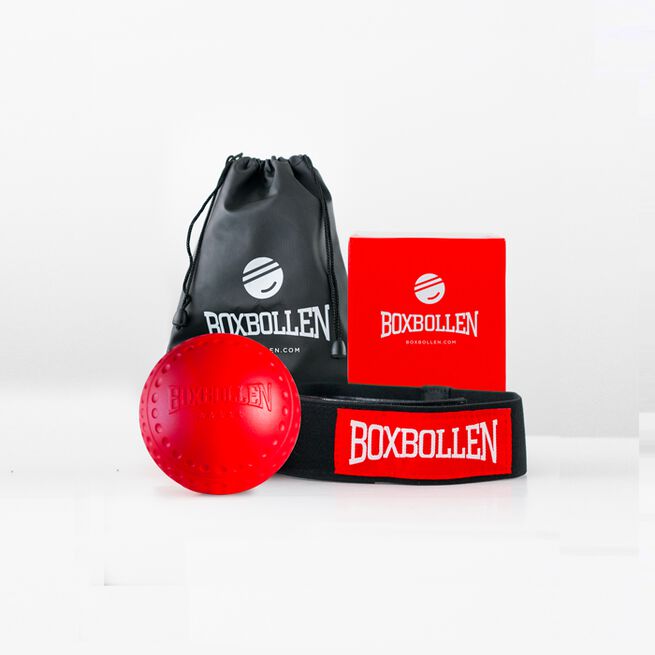 Boxballen Treningsball Rød