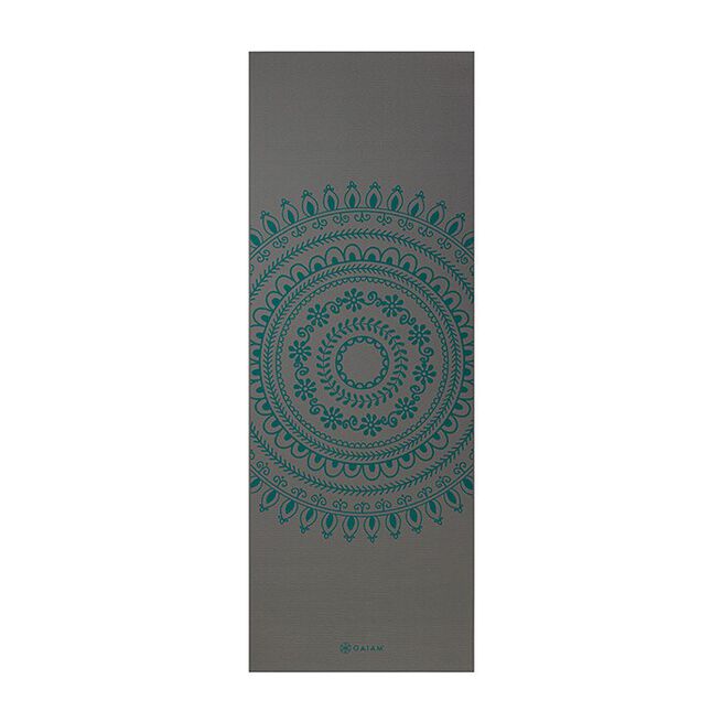 6mm Yoga Mat Teal Marrakesh Longer/Wider 