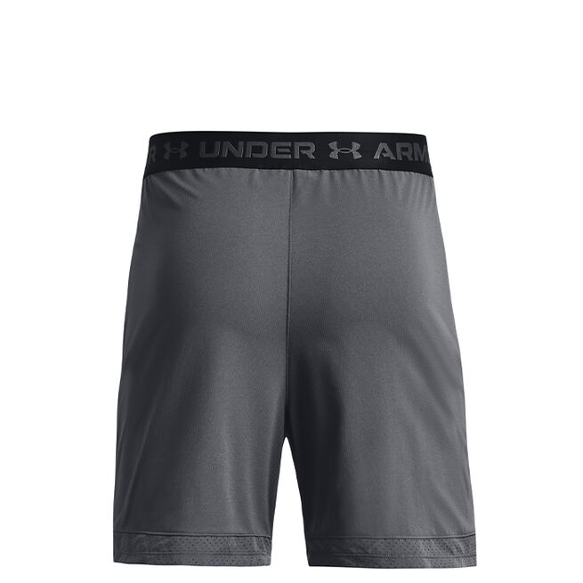 UA Vanish Woven 6in Shorts, Pitch Gray