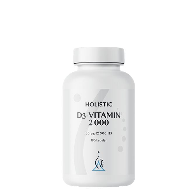 D3-vitamin 2000 IE 180 kapsler