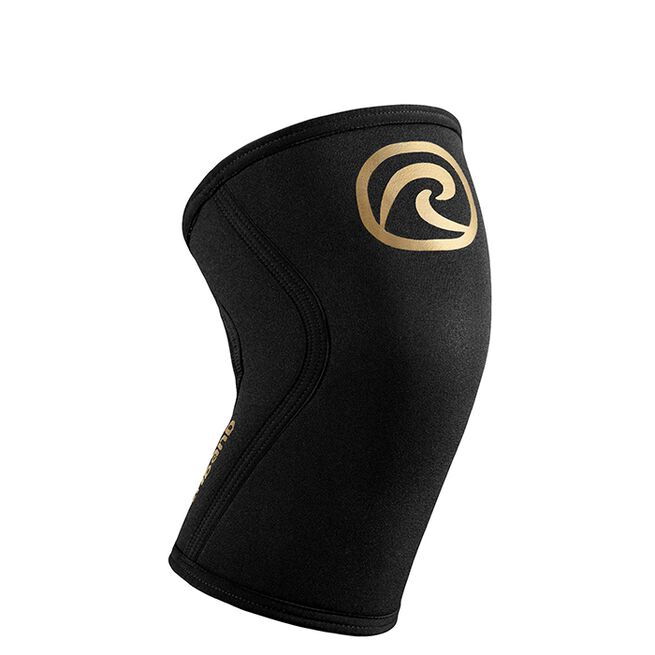 Rehband RX Knee Sleeve 5mm Gold Black