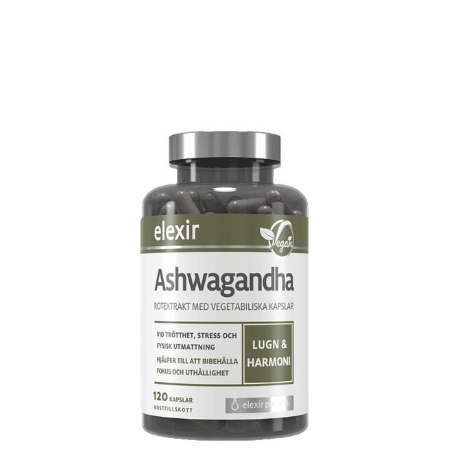 Ashwagandha 120 kapsler