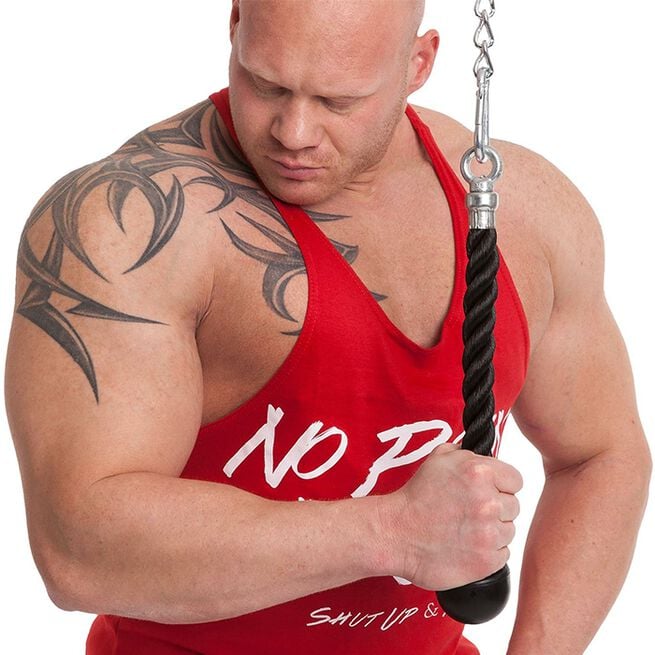 Enhånds Triceps Tau Svart