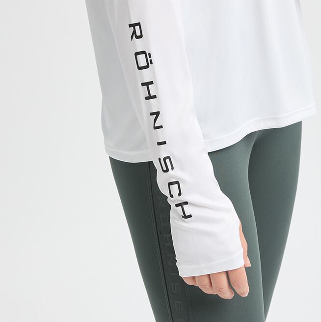 Team Logo Langermet Hvit