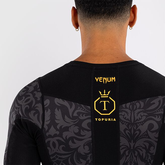 Venum x Ilia Topuria Unmatched Langermet Rashguard Svart Gull