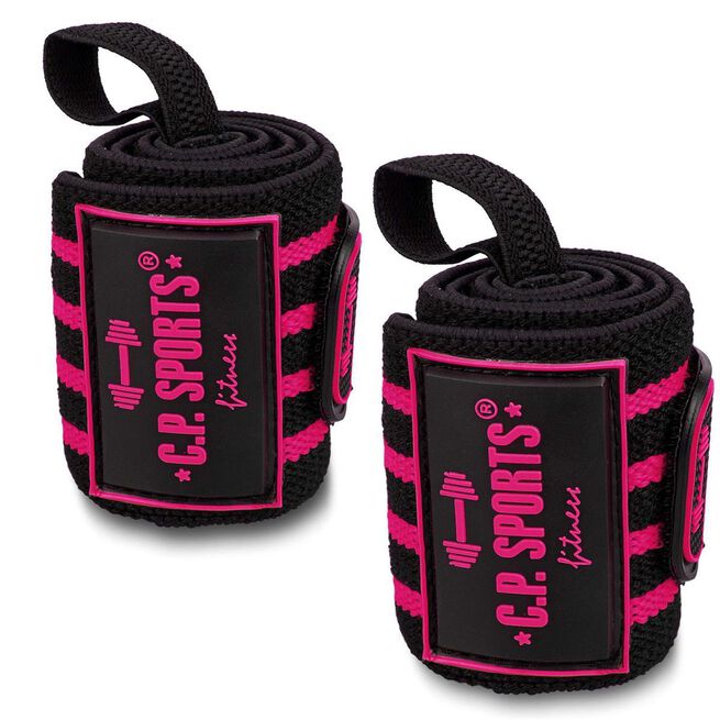 Strongman håndleddslindringer 50 cm Rosa