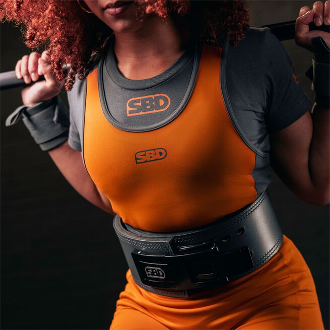 Forge Powerlifting Singlet Orange Women's