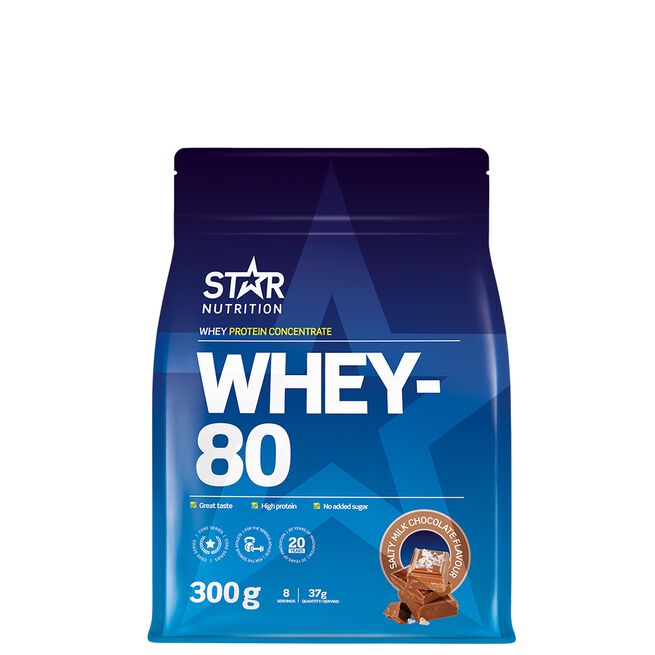 Whey-80 Myseprotein 1 kg Salty Milk Chocolate