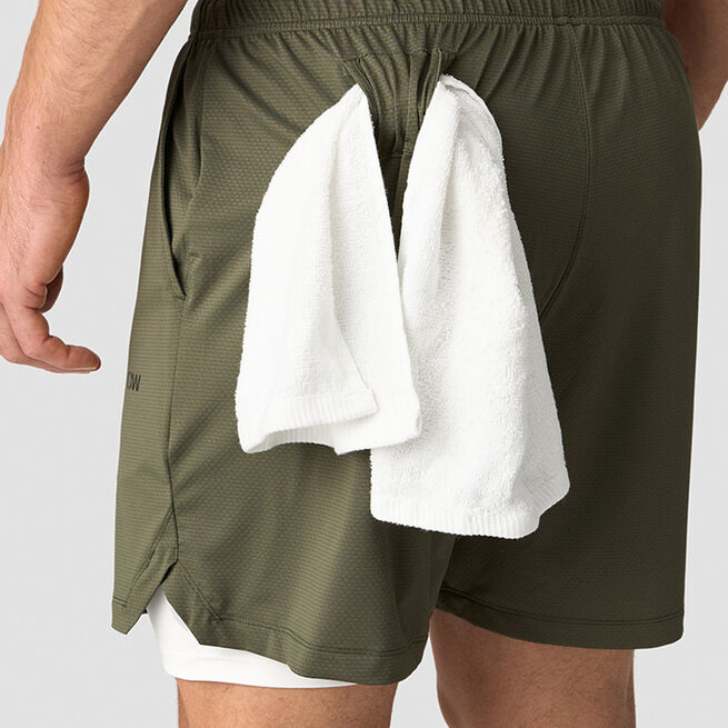 Stride 2-in-1 Shorts, Army