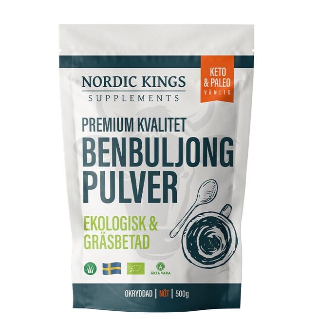 Premium Benbuljongpulver ØKO 500 g