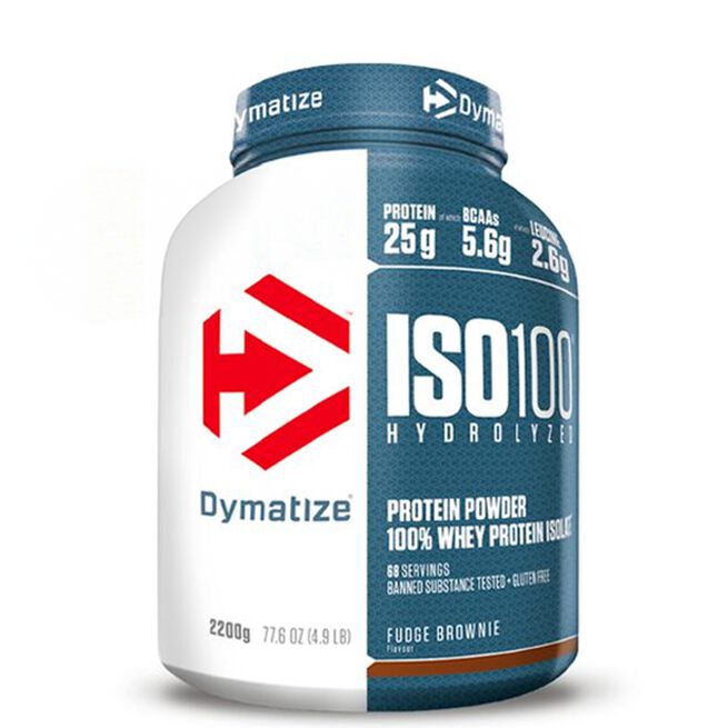 Iso-100 Myseproteinisolat 2,2 kg Fudge Brownie