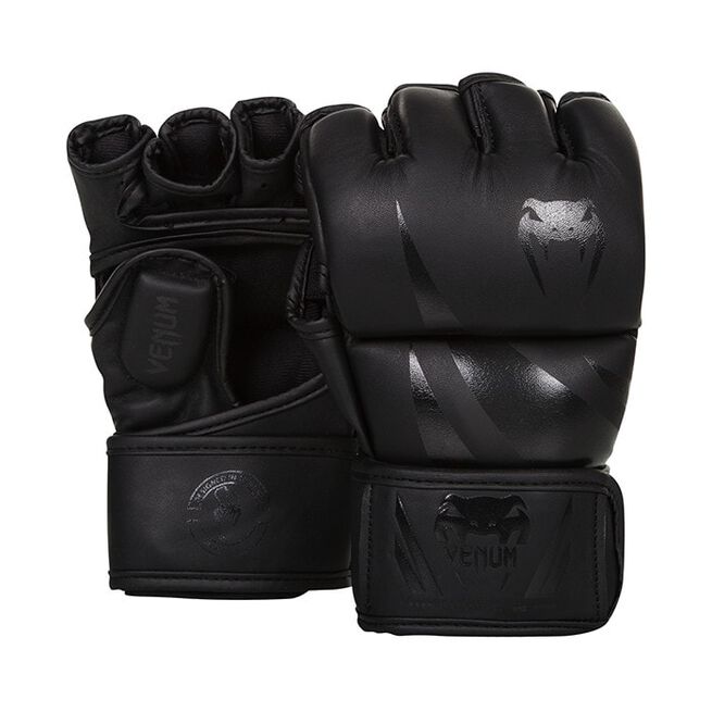 Venum Challenger MMA-Hansker, Svart/Svart