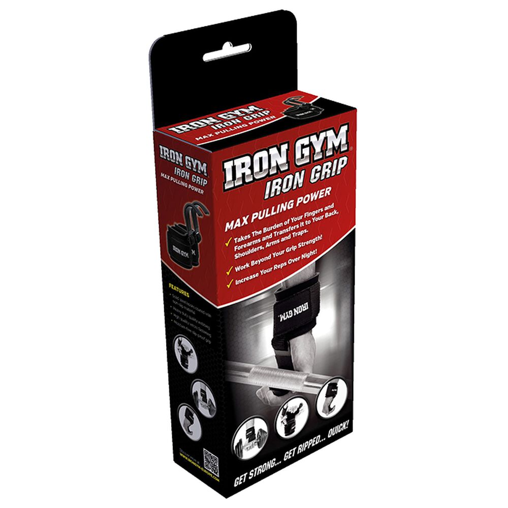 Iron Gym Iron Grip Lifting Hooks, bilde 4 av 5