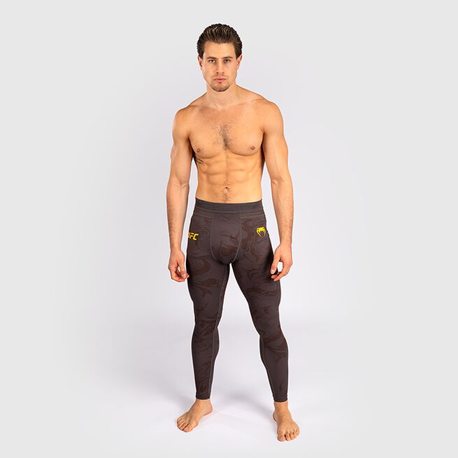 UFC Fusion by Venum Fight Week Men's Performance Tights Earthen Brown
