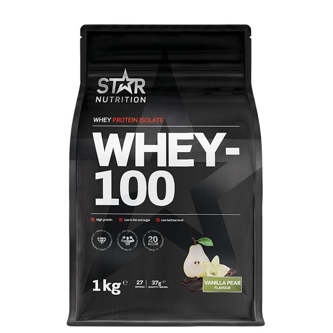 Whey-100 Myseprotein 1 kg Vanilla-Pear