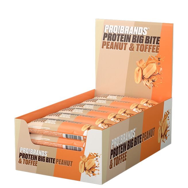 24x Energibars Big Bite Peanut & Toffee