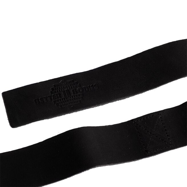 Lifting Straps Lær Svart