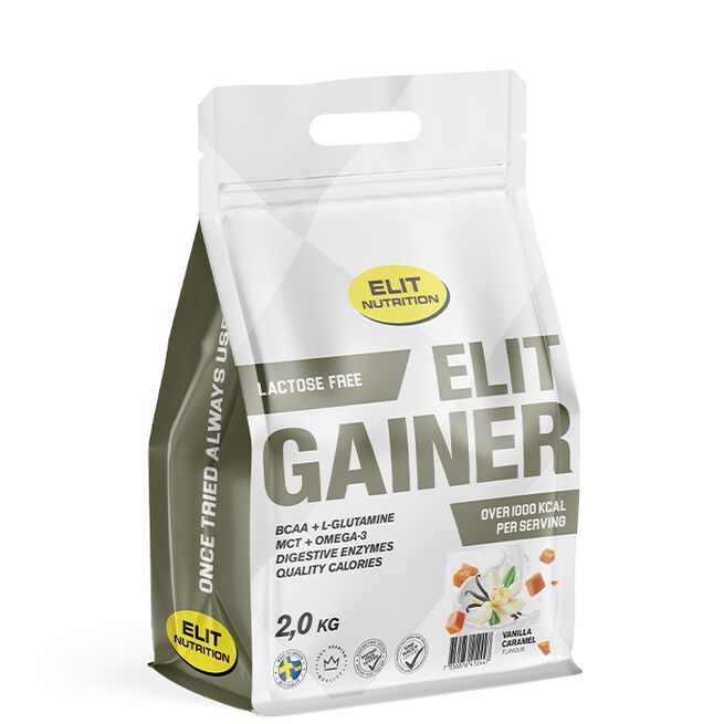 ELIT Gainer Laktosfri 2 kg Vanilla Caramel