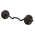 Iron Gym 23kg Adjustable Curl Bar Set 