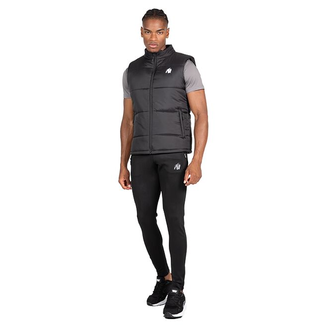 Irvine Puffer Vest, black, S 