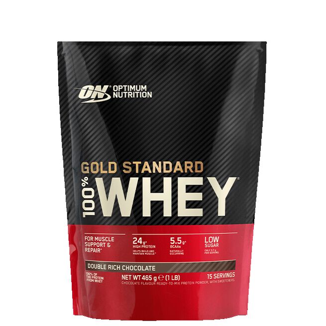 100% Whey Gold Standard 450 g Vaniljeis Double Rich Chocolate