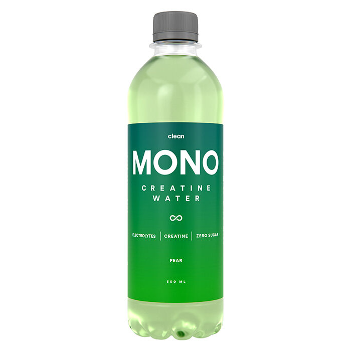 12 x  Clean MONO Creatine Water 500 ml Pear