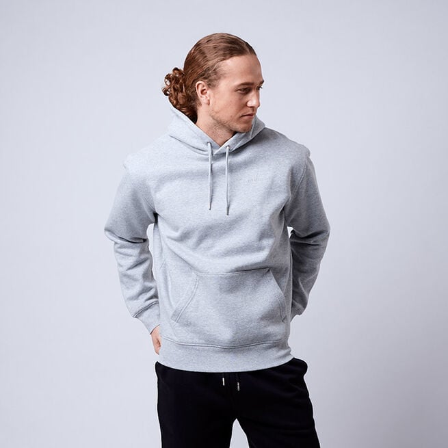 Men's Core Hoodie, Grey Melange