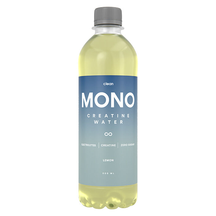 12 x  Clean MONO Creatine Water 500 ml Lemon