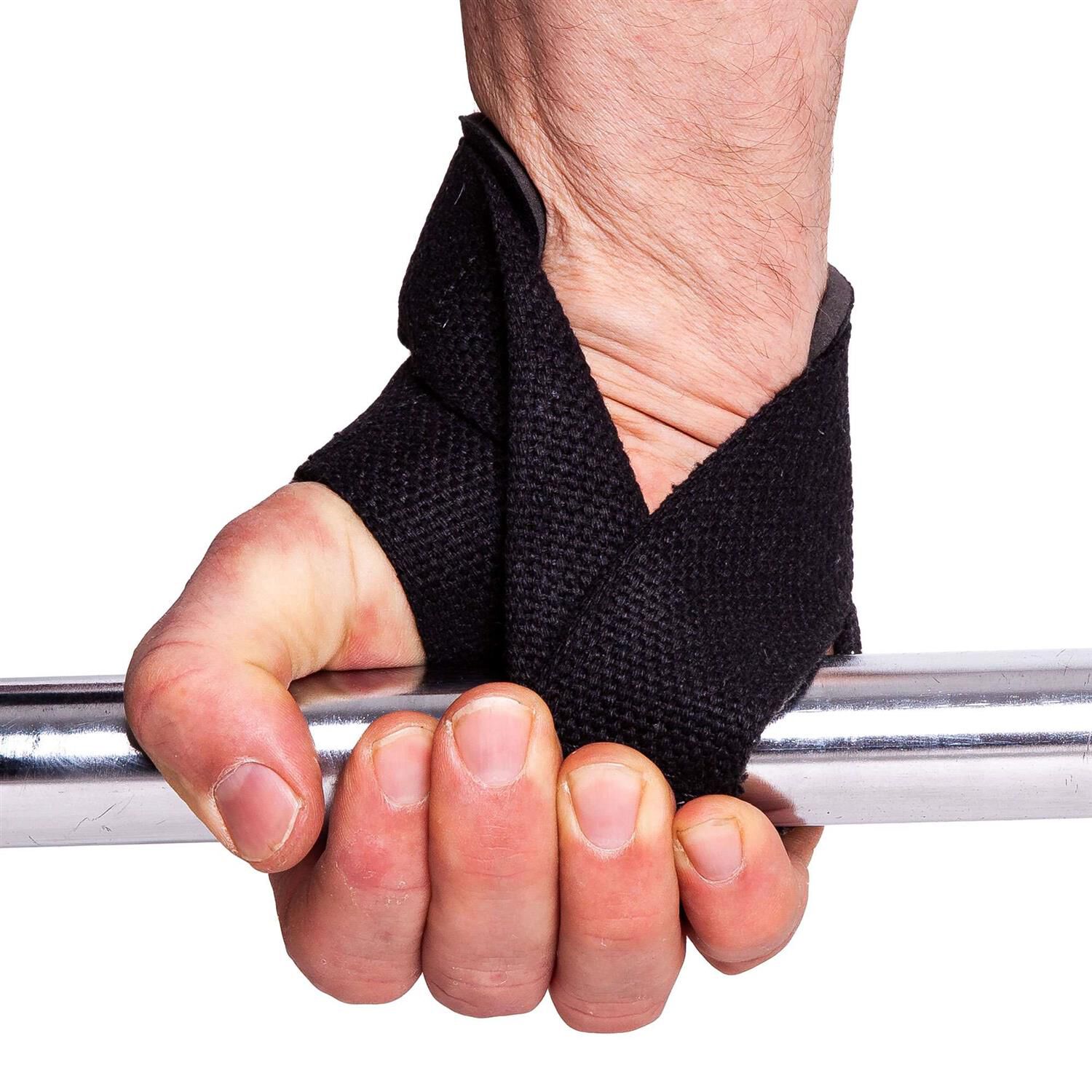 Polstrede dragremmer Svart  