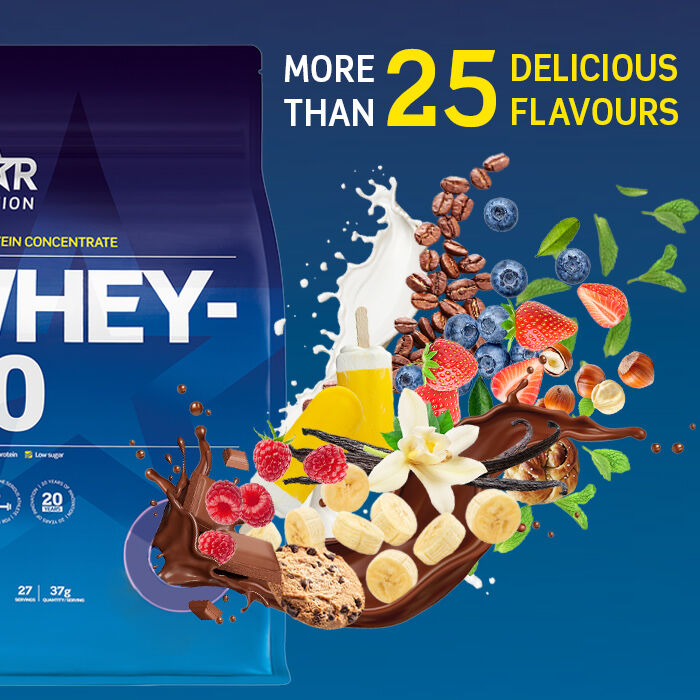 Whey-80 Myseprotein 1 kg Double Rich Chocolate