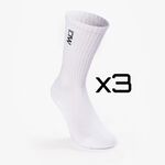 Training Unisex Socks 3-pack, White 