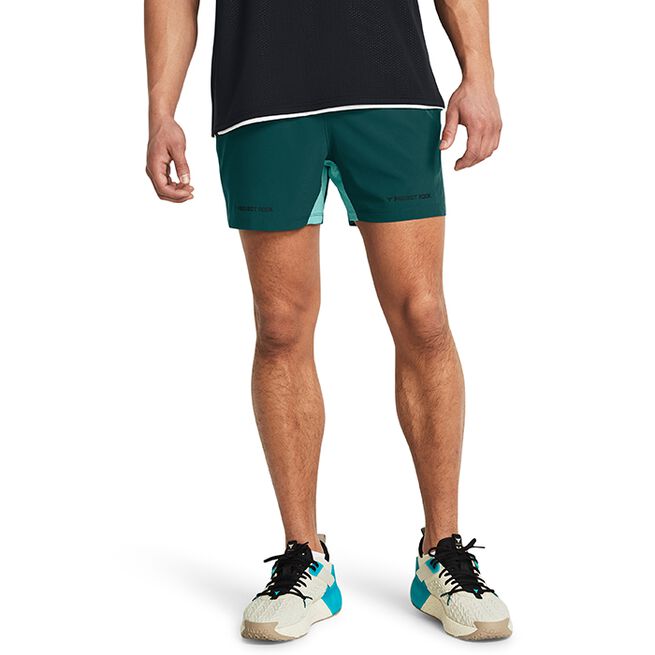Project Rock Ultimate 5" Training Short, Hydro Teal