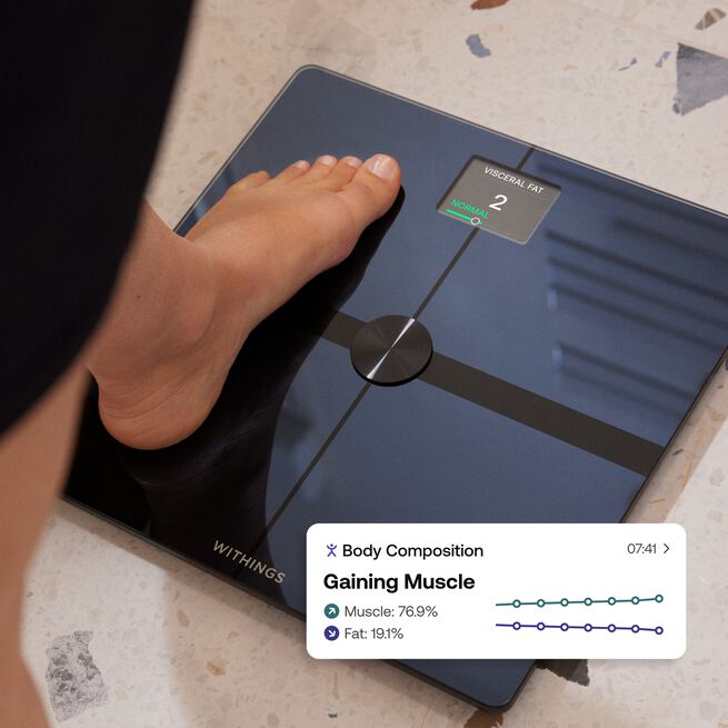 Body Smart Diagnostisk Personvekt Svart