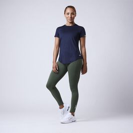 Lucy ws T-shirt, Night Blue, L  Lucy ws T-skjorte Blå