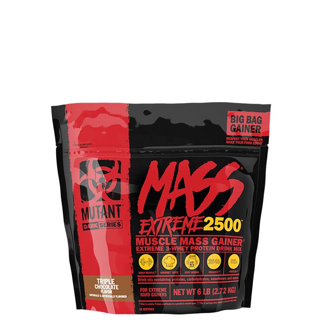 Mass Extreme 2500 Gainer 2,72 kg Triple Chocolate