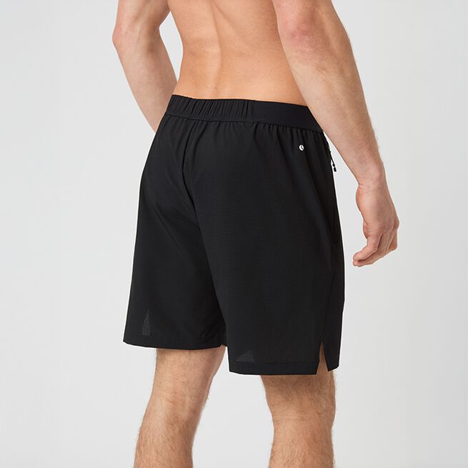 Zip Shorts Svart
