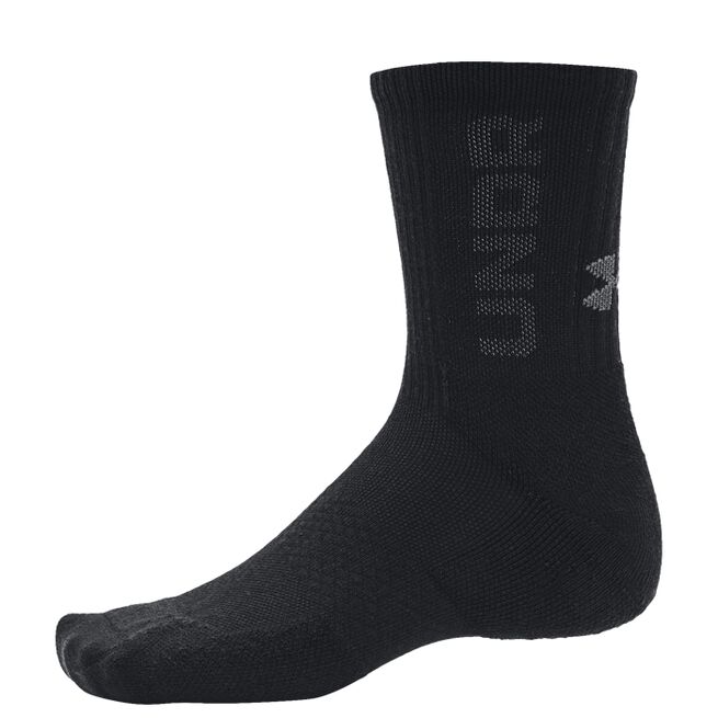 3-Maker 3pk Mid-Crew, Black