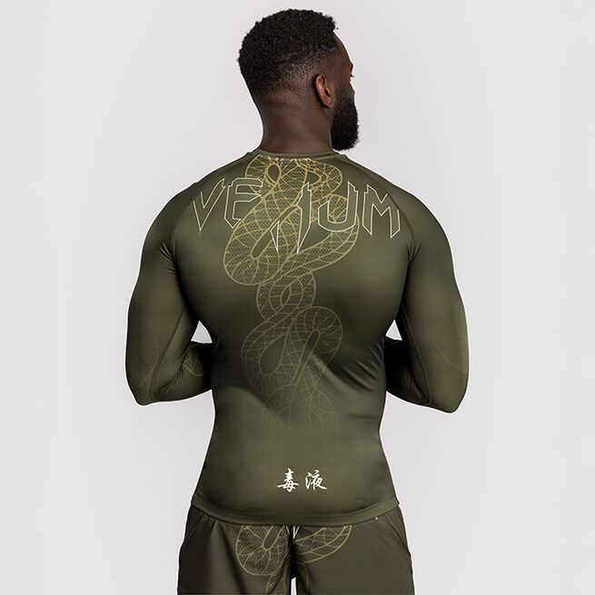 Serpenti Rashguard Lang Erme Khaki Bronse Ivory