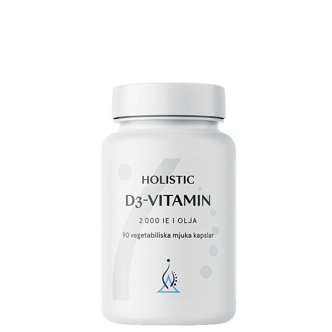 D3-vitamin 2000 IE 90 kapsler i kokosolje