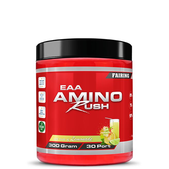 Amino Rush, 300 g (3 smaker) Lemonade