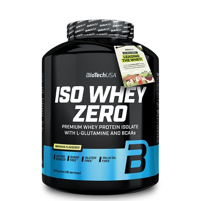 Iso Whey Zero Myseproteinisolat 2270 g Banana
